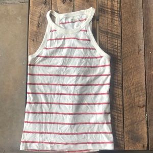 Madewell Racerback Striped Tank